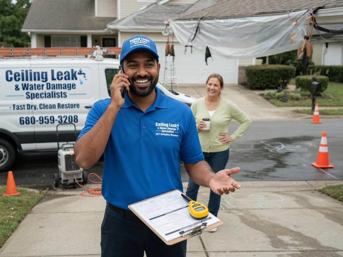 Ceiling Leak Cleanup Fort Defiance, AZ FAQs